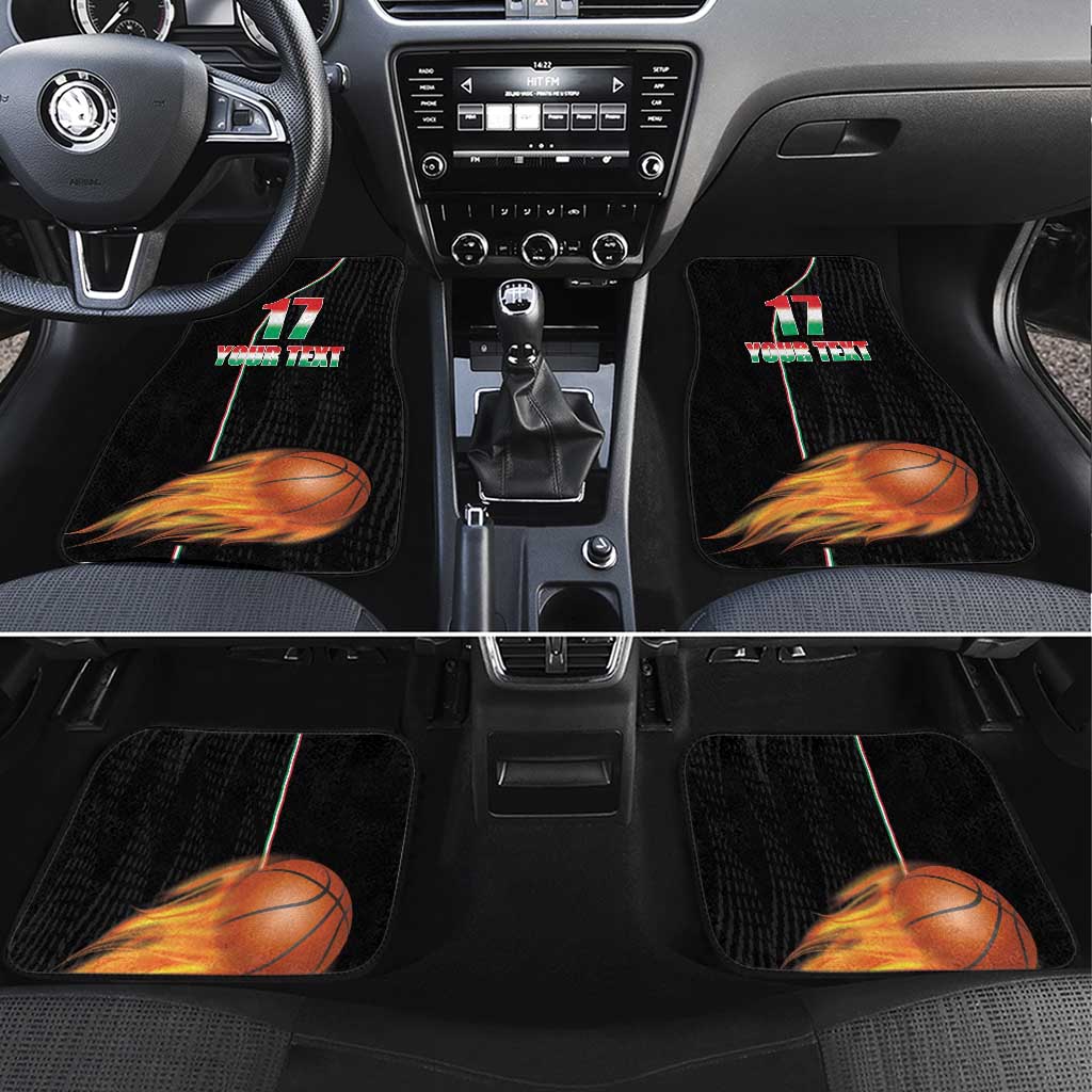 Custom Italian Republic Baketball Car Mats Sporty Style