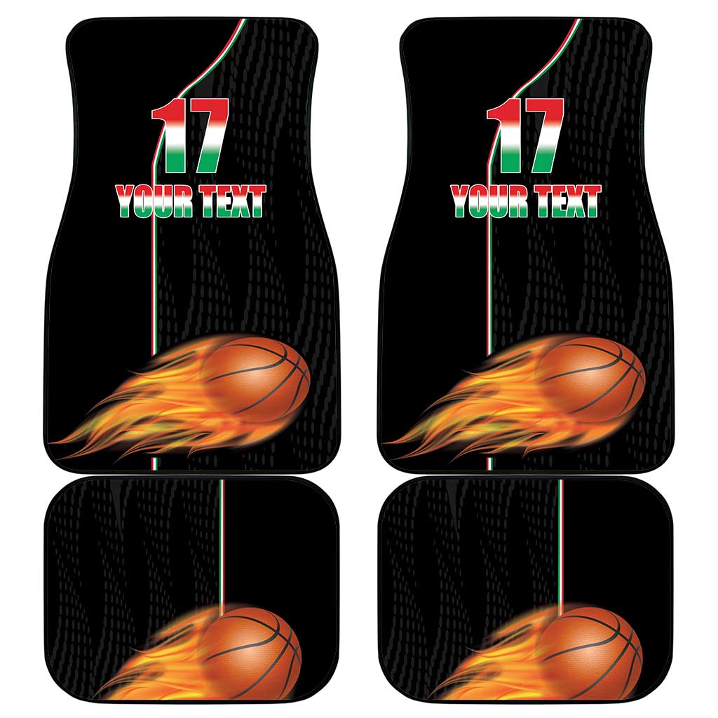 Custom Italian Republic Baketball Car Mats Sporty Style