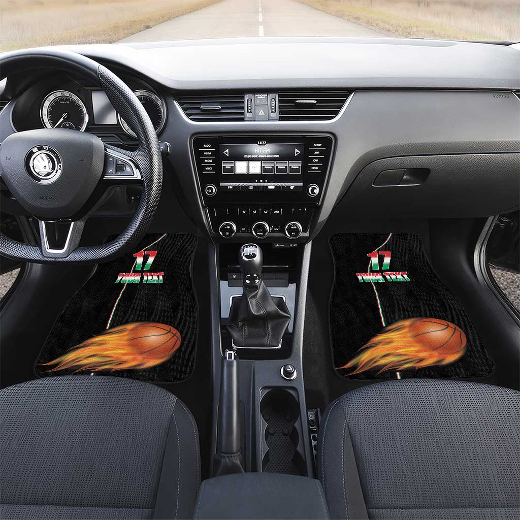 Custom Italian Republic Baketball Car Mats Sporty Style