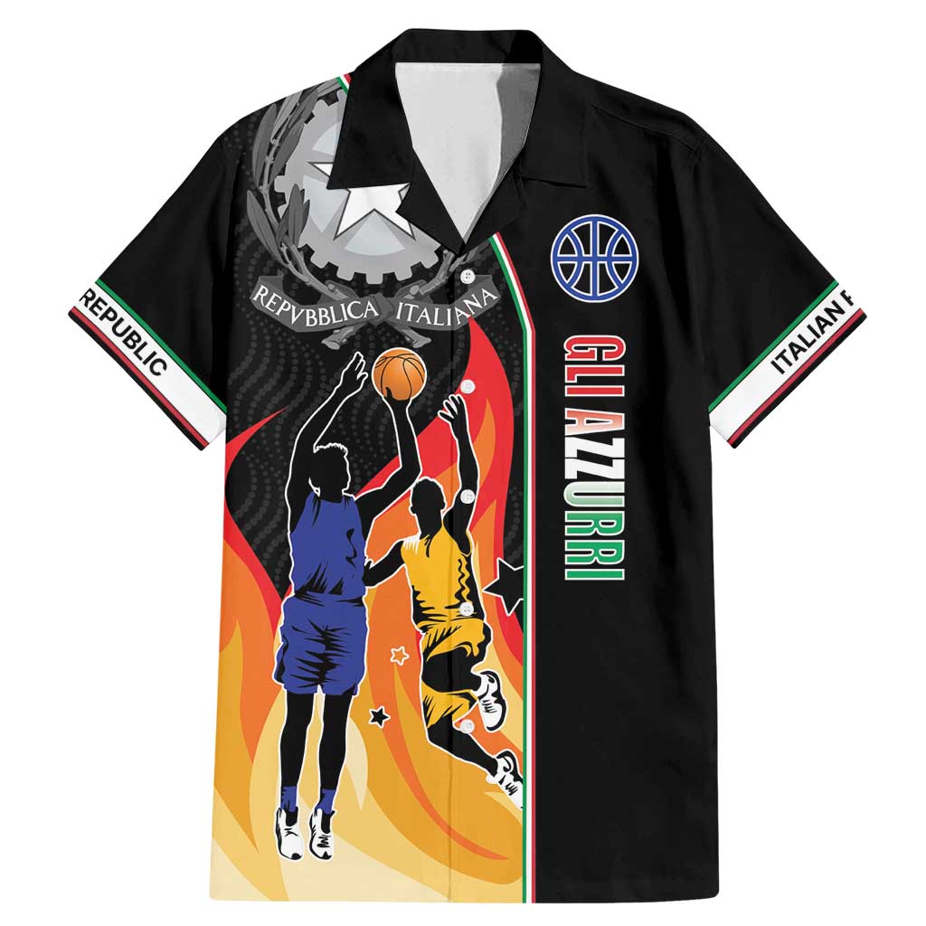 Custom Italian Republic Baketball Family Matching Mermaid Dress and Hawaiian Shirt Sporty Style