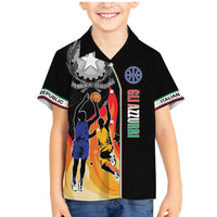 Custom Italian Republic Baketball Family Matching Mermaid Dress and Hawaiian Shirt Sporty Style