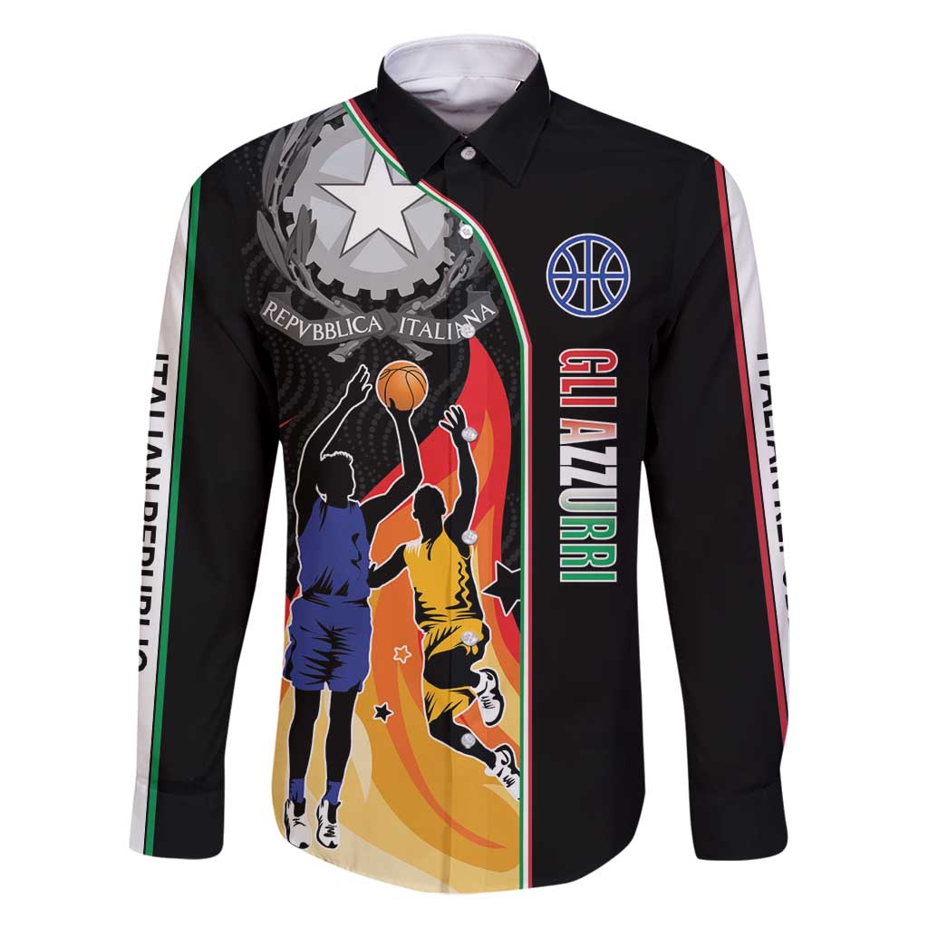 Custom Italian Republic Baketball Family Matching Summer Maxi Dress and Hawaiian Shirt Sporty Style