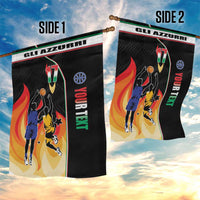 Custom Italian Republic Baketball Garden Flag Sporty Style