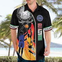 Custom Italian Republic Baketball Hawaiian Shirt Sporty Style