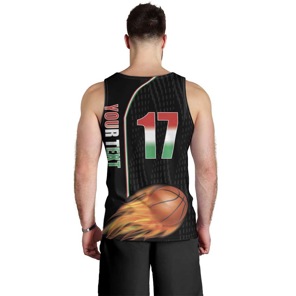 Custom Italian Republic Baketball Men Tank Top Sporty Style