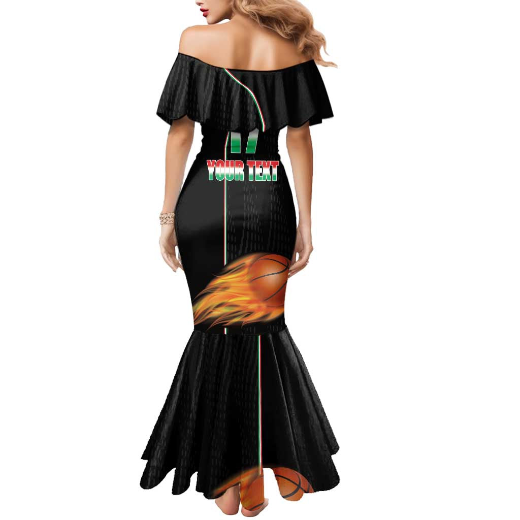 Custom Italian Republic Baketball Mermaid Dress Sporty Style