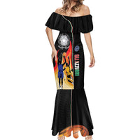 Custom Italian Republic Baketball Mermaid Dress Sporty Style
