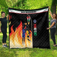 Custom Italian Republic Baketball Quilt Sporty Style