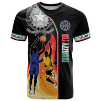 Custom Italian Republic Baketball T Shirt Sporty Style