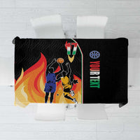 Custom Italian Republic Baketball Tablecloth Sporty Style