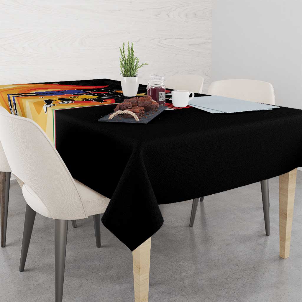 Custom Italian Republic Baketball Tablecloth Sporty Style