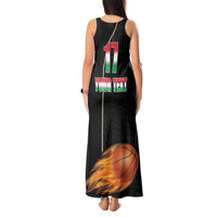 Custom Italian Republic Baketball Tank Maxi Dress Sporty Style