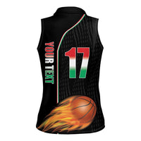 Custom Italian Republic Baketball Women Sleeveless Polo Shirt Sporty Style