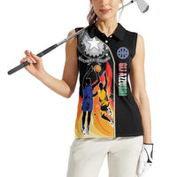 Custom Italian Republic Baketball Women Sleeveless Polo Shirt Sporty Style