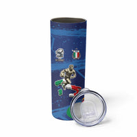 Italian Republic Rugby Custom Skinny Tumbler Sporty Style