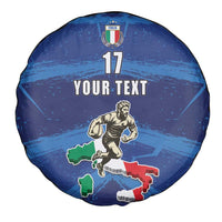 Italian Republic Rugby Custom Spare Tire Cover Sporty Style
