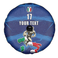 Italian Republic Rugby Custom Spare Tire Cover Sporty Style