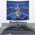 Italian Republic Rugby Custom Tapestry Sporty Style
