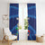 Italian Republic Rugby Custom Window Curtain Sporty Style