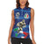 Italian Republic Rugby Custom Women Sleeveless Polo Shirt Sporty Style