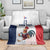 France Rugby Custom Blanket Come on Les Bleus White Style