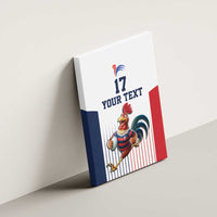 France Rugby Custom Canvas Wall Art Come on Les Bleus White Style