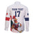 France Rugby Custom Family Matching Off Shoulder Short Dress and Hawaiian Shirt Come on Les Bleus White Style