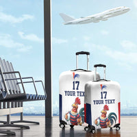 France Rugby Custom Luggage Cover Come on Les Bleus White Style