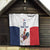 France Rugby Custom Quilt Come on Les Bleus White Style