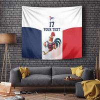 France Rugby Custom Tapestry Come on Les Bleus White Style
