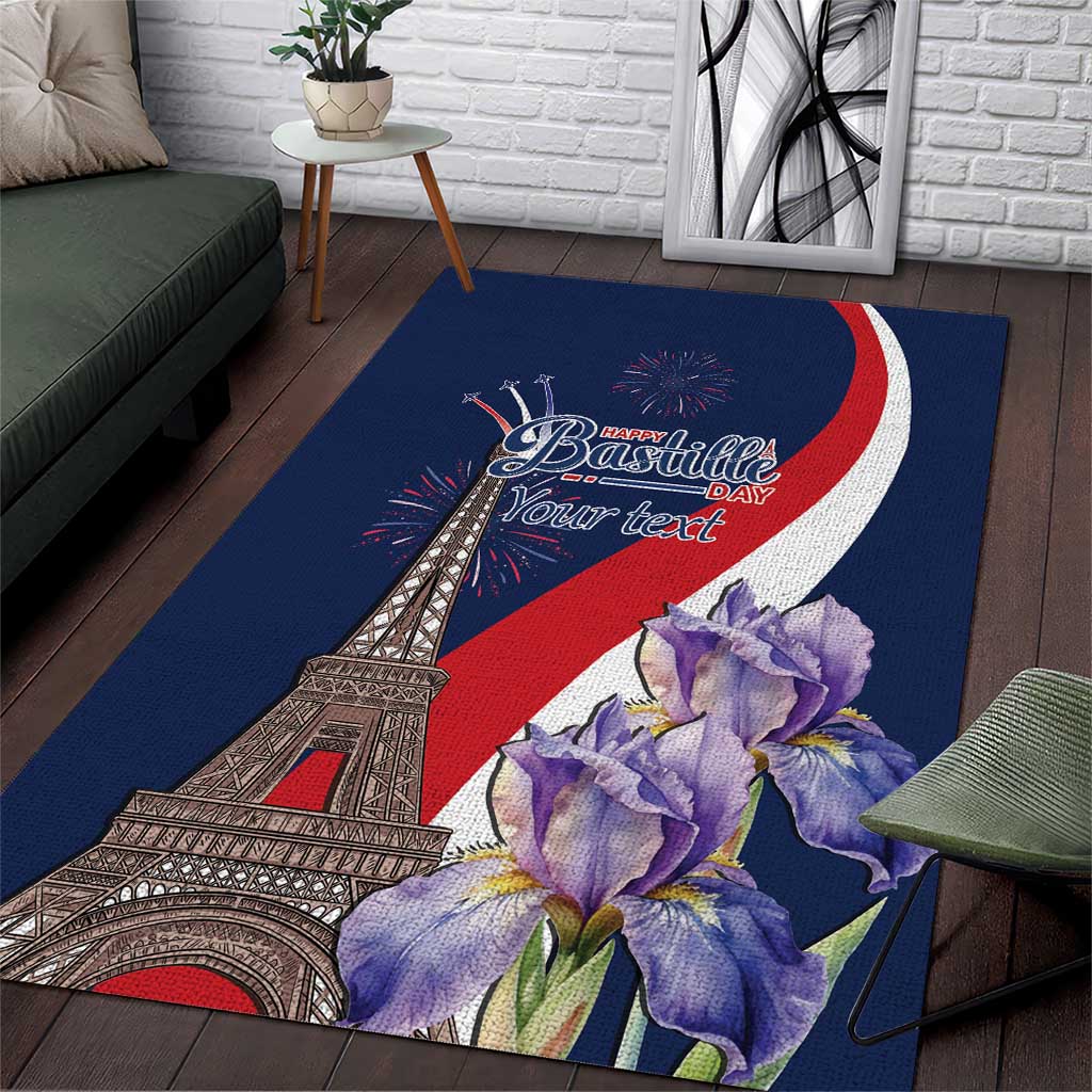 Personalized France Bastille Day Area Rug Le 14 Juillet