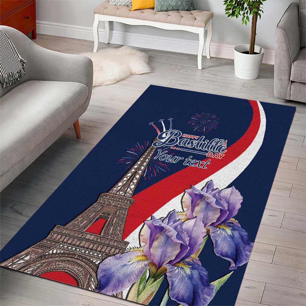 Personalized France Bastille Day Area Rug Le 14 Juillet