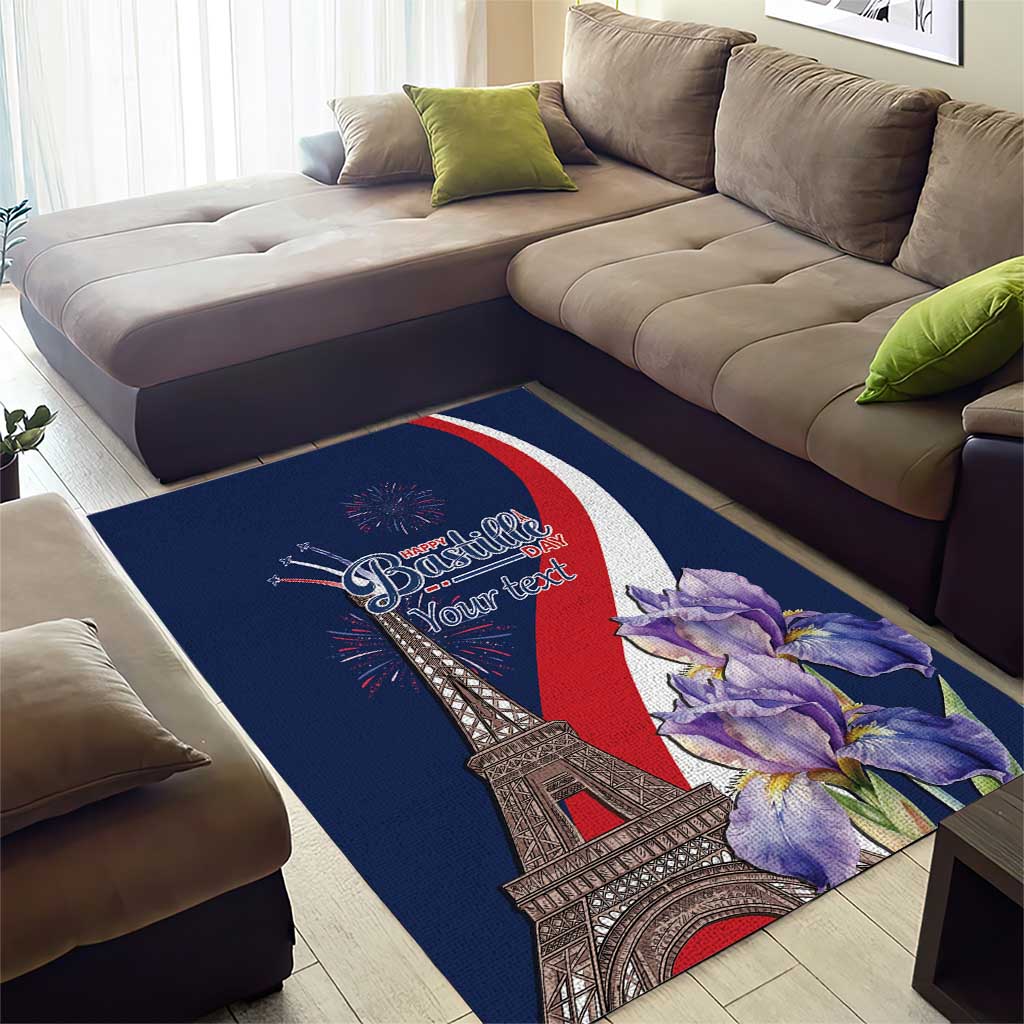 Personalized France Bastille Day Area Rug Le 14 Juillet