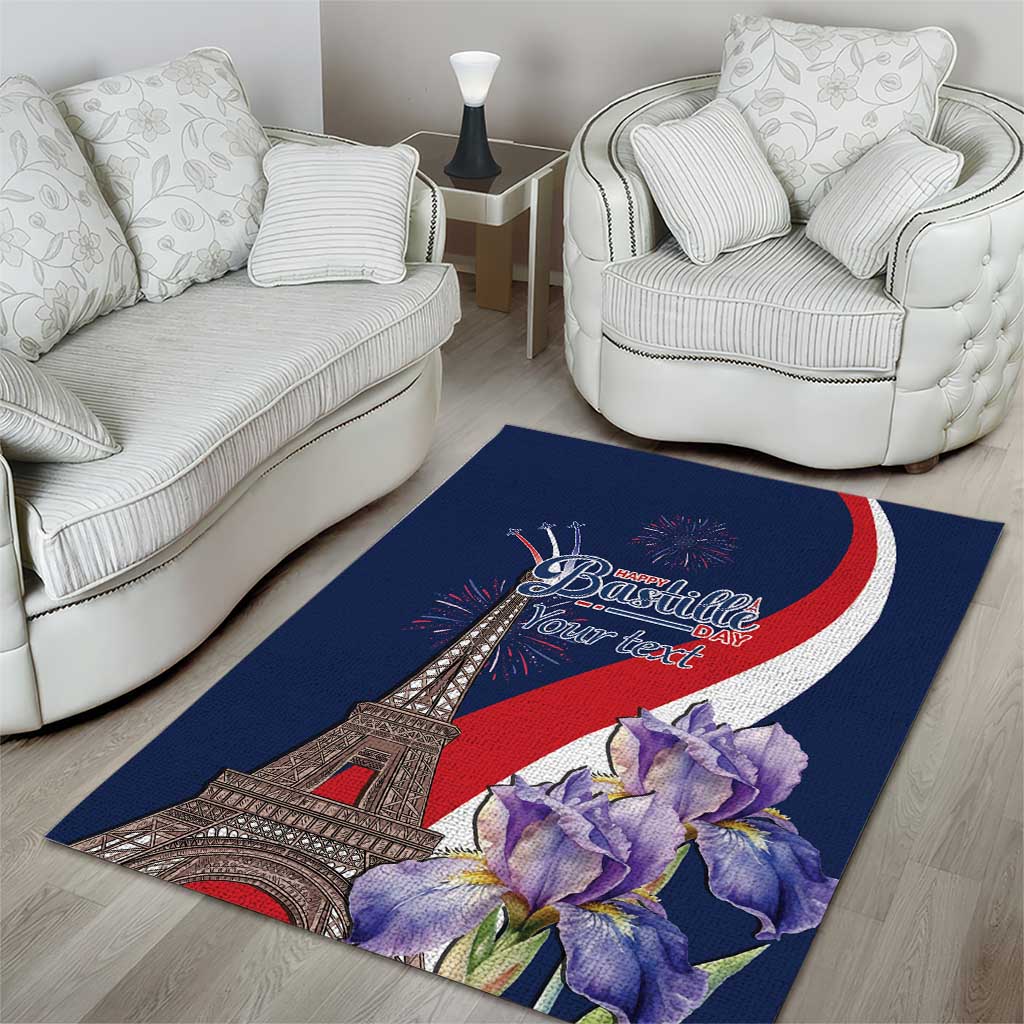 Personalized France Bastille Day Area Rug Le 14 Juillet