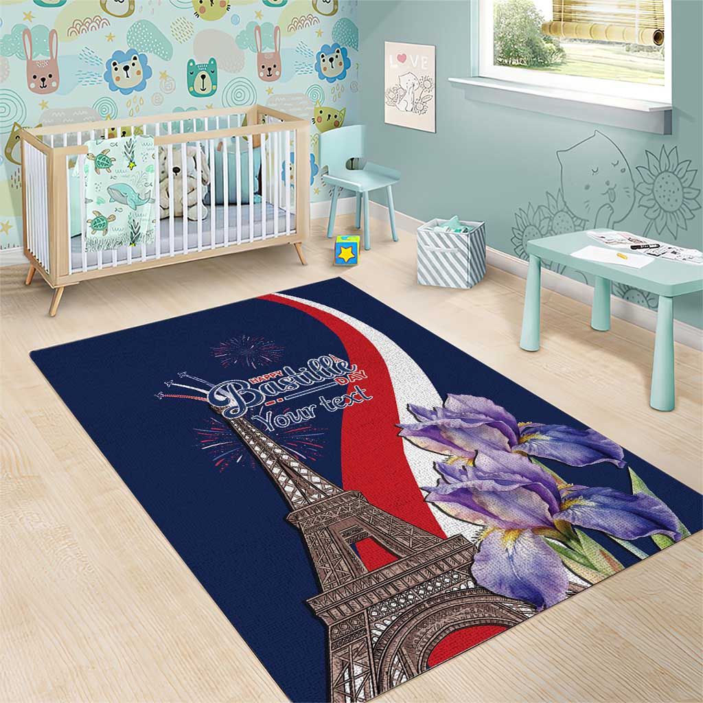Personalized France Bastille Day Area Rug Le 14 Juillet