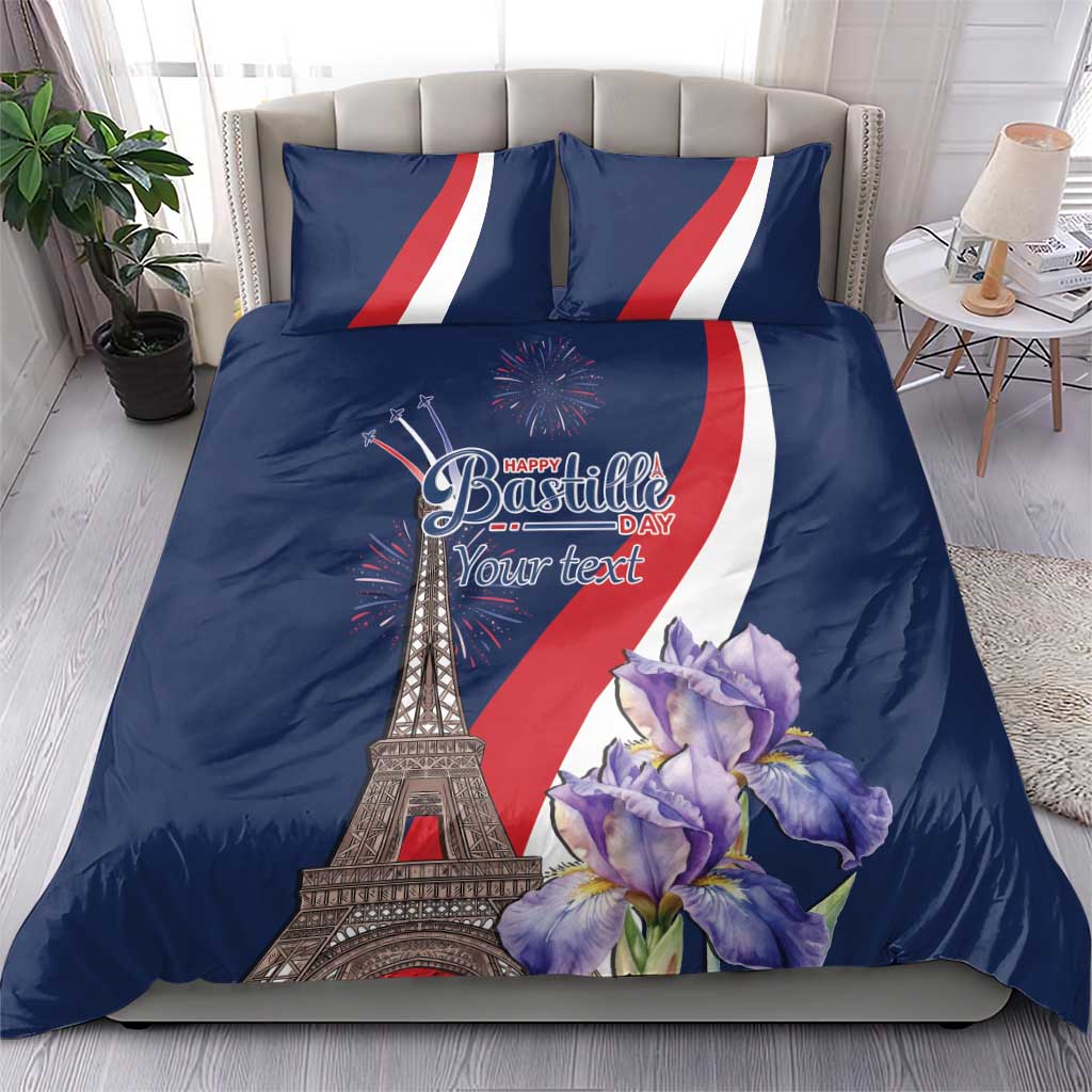 Personalized France Bastille Day Bedding Set Le 14 Juillet