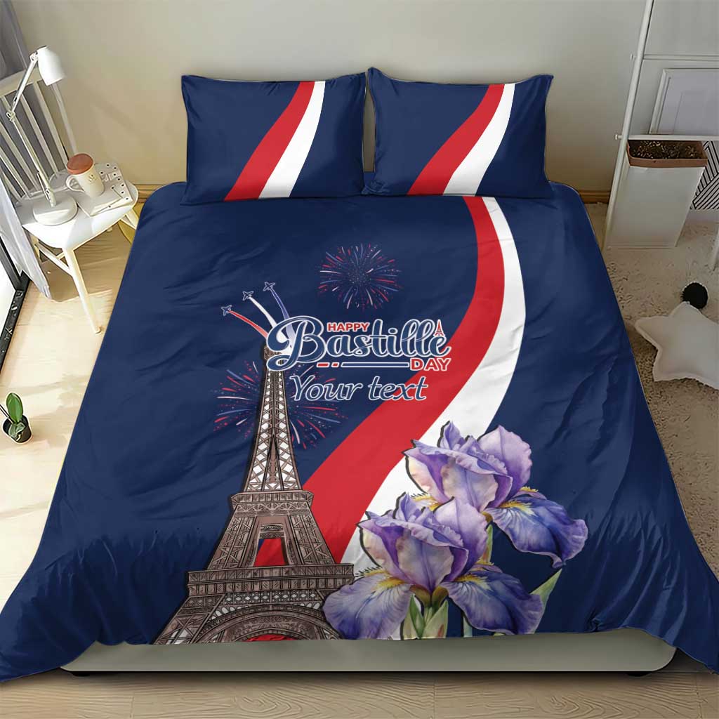 Personalized France Bastille Day Bedding Set Le 14 Juillet