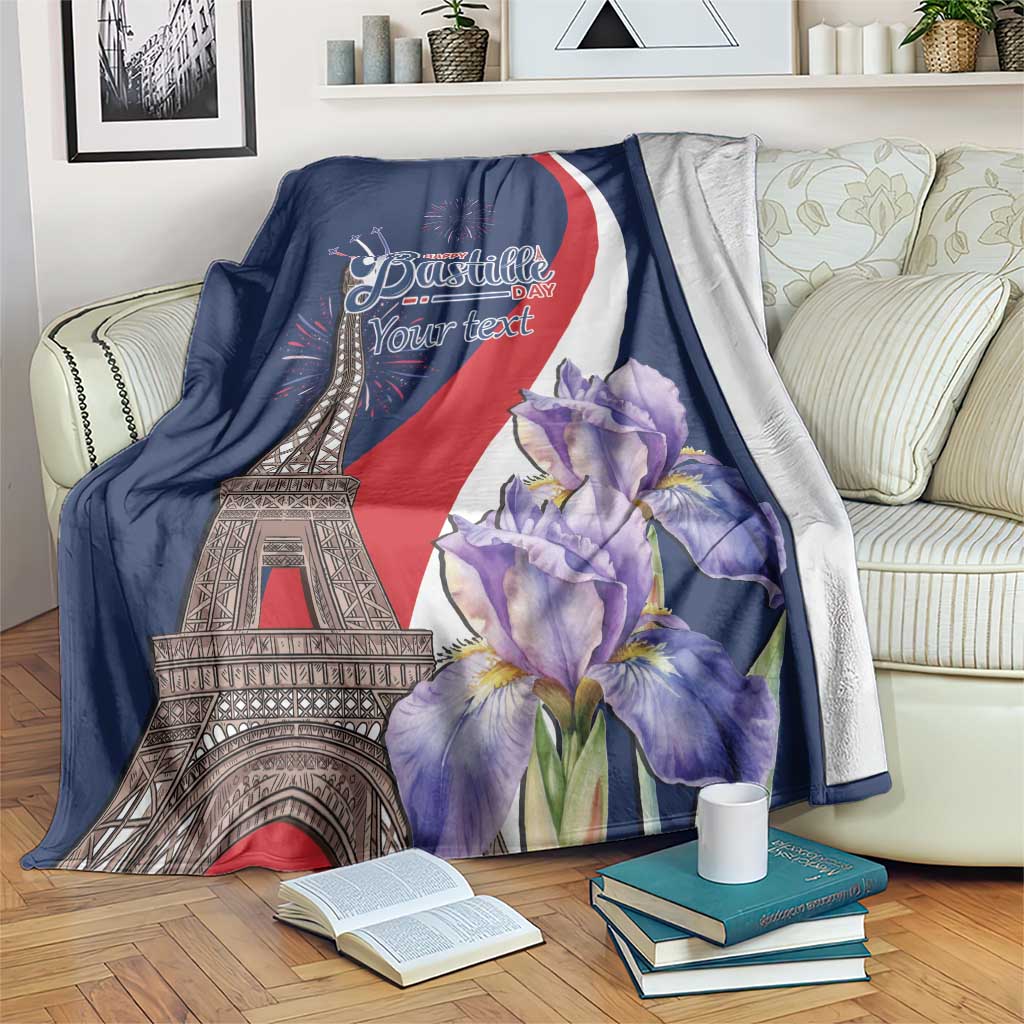 Personalized France Bastille Day Blanket Le 14 Juillet