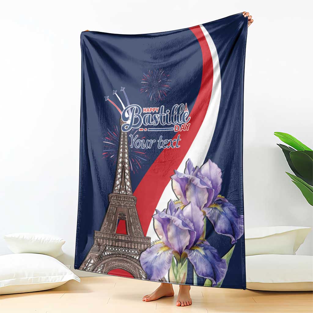 Personalized France Bastille Day Blanket Le 14 Juillet