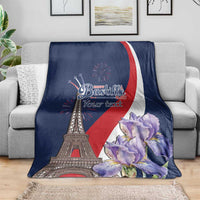 Personalized France Bastille Day Blanket Le 14 Juillet