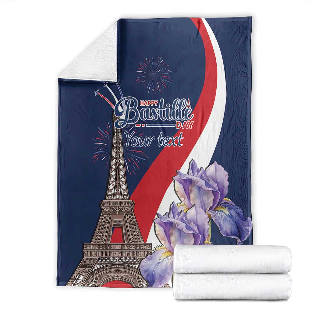 Personalized France Bastille Day Blanket Le 14 Juillet