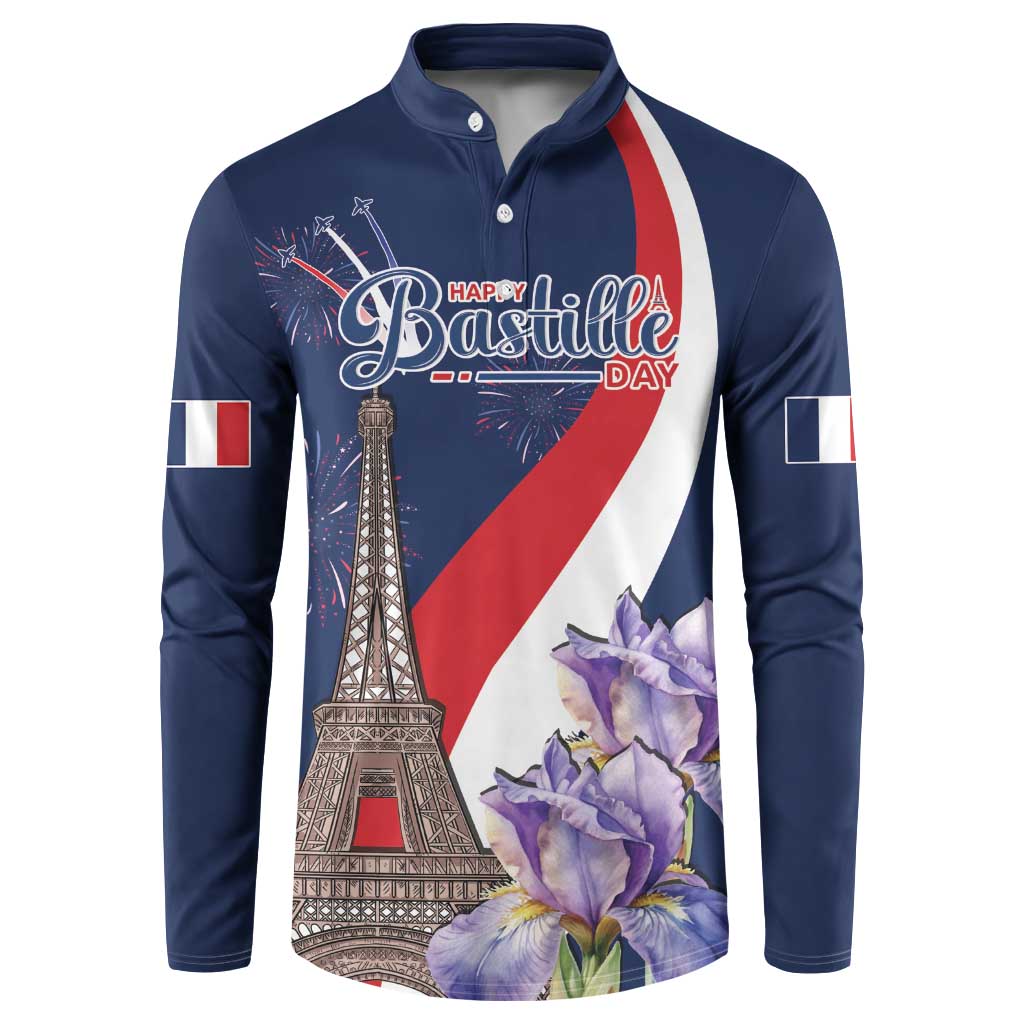 Personalized France Bastille Day Button Sweatshirt Le 14 Juillet