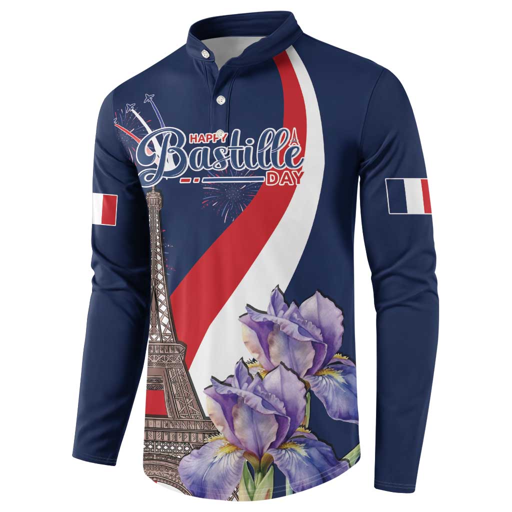 Personalized France Bastille Day Button Sweatshirt Le 14 Juillet