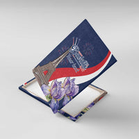 Personalized France Bastille Day Canvas Wall Art Le 14 Juillet