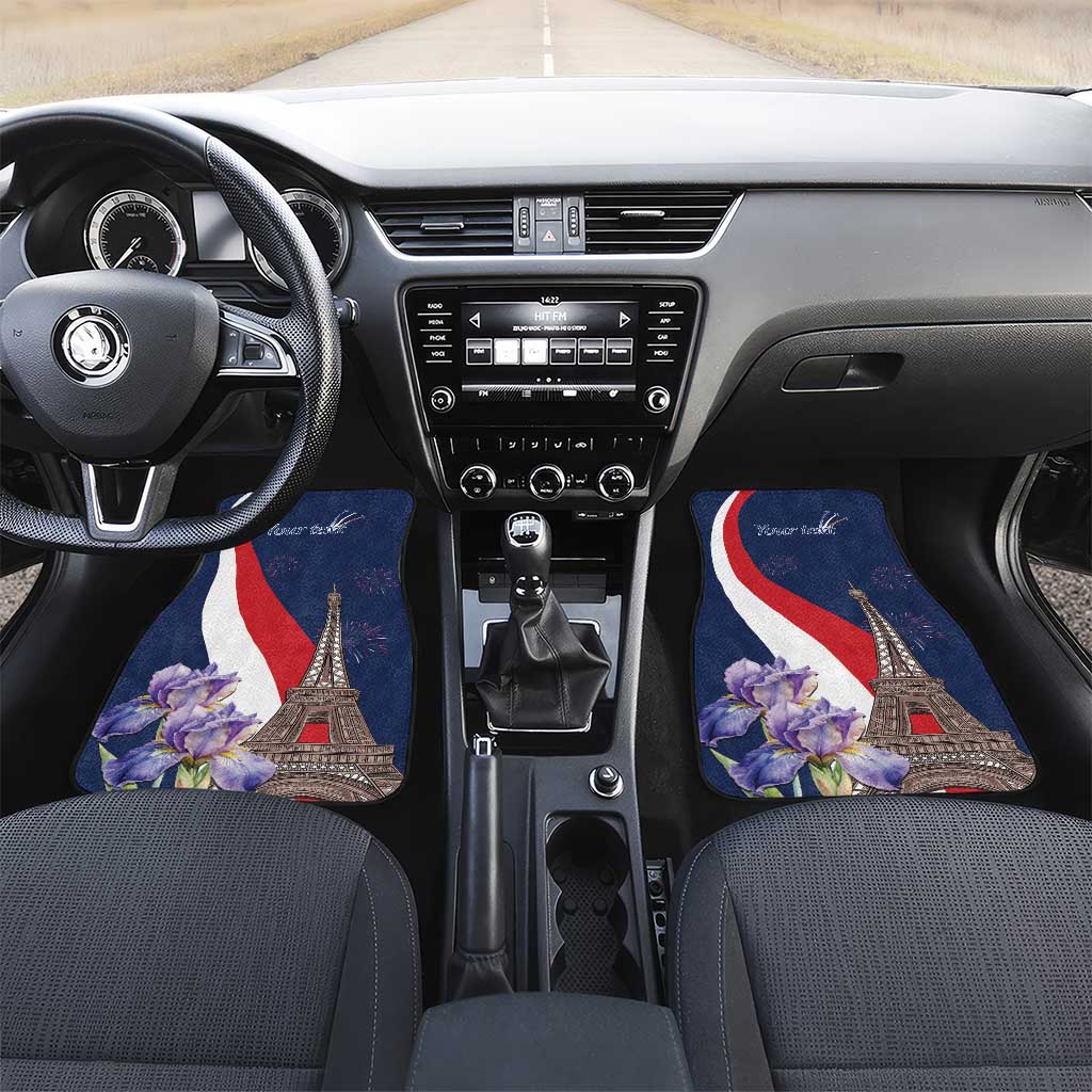 Personalized France Bastille Day Car Mats Le 14 Juillet
