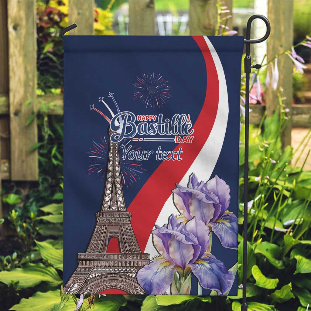 Personalized France Bastille Day Garden Flag Le 14 Juillet