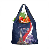 Personalized France Bastille Day Grocery Bag Le 14 Juillet