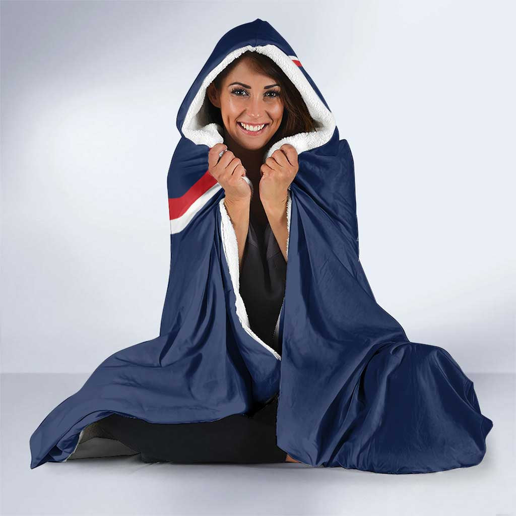 Personalized France Bastille Day Hooded Blanket Le 14 Juillet