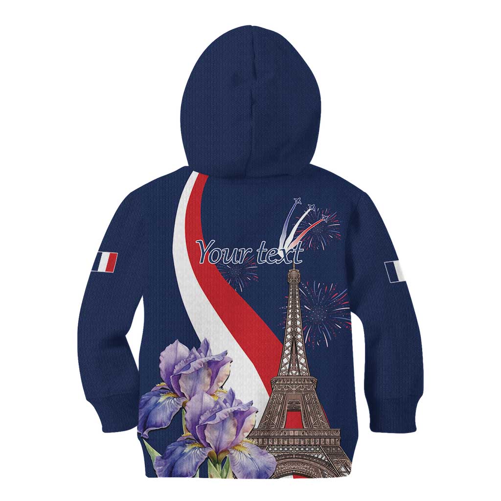 Personalized France Bastille Day Kid Hoodie Le 14 Juillet