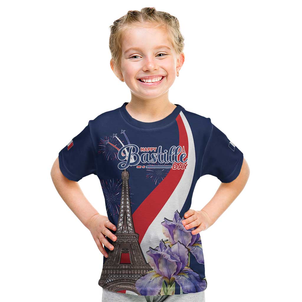 Personalized France Bastille Day Kid T Shirt Le 14 Juillet